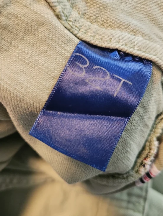 Pilcro Anthropilogie Kit High-Rise Wide-Leg Utility Trousers Sage Green 32 Tall - Picture 9 of 16